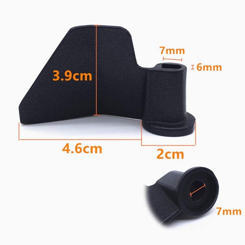 Lelukee Breadmaker Paddle,Bread Maker Blade Made of Non‑Stick Coating + Carbon Steel Material,Replacement Parts for Breadmaker Machine - Image 2